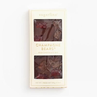 Champagne Bears Milk Chocolate Bar