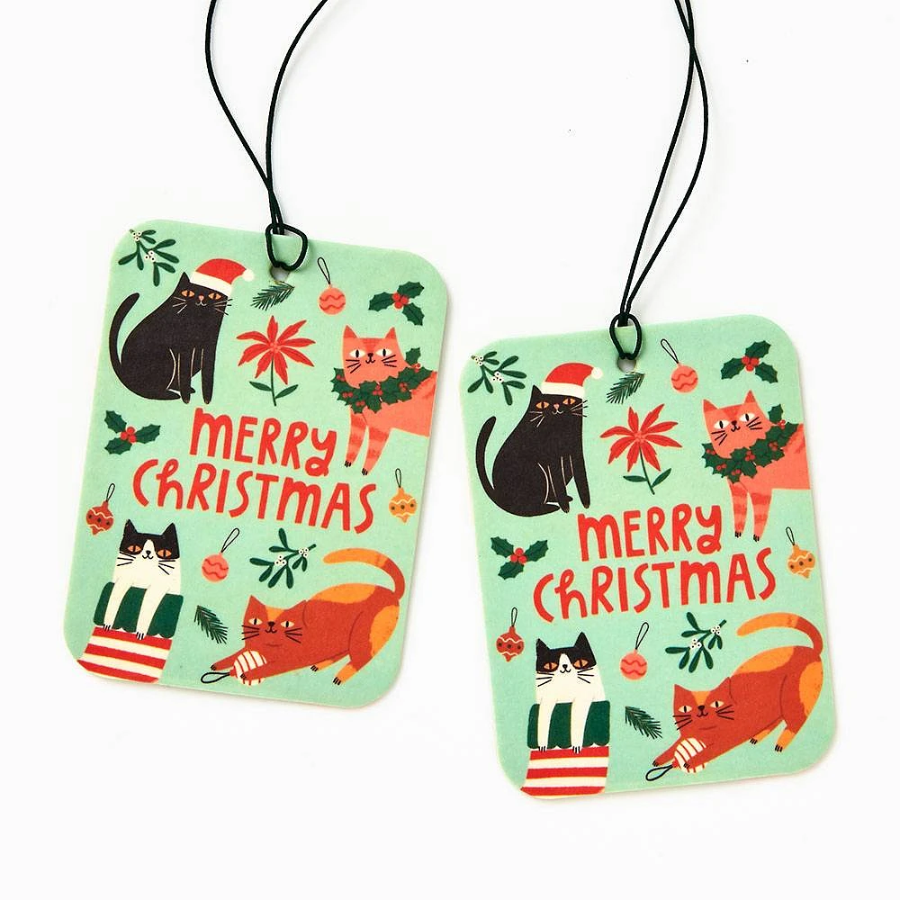 Very Merry Kitties Car Air Fresheners