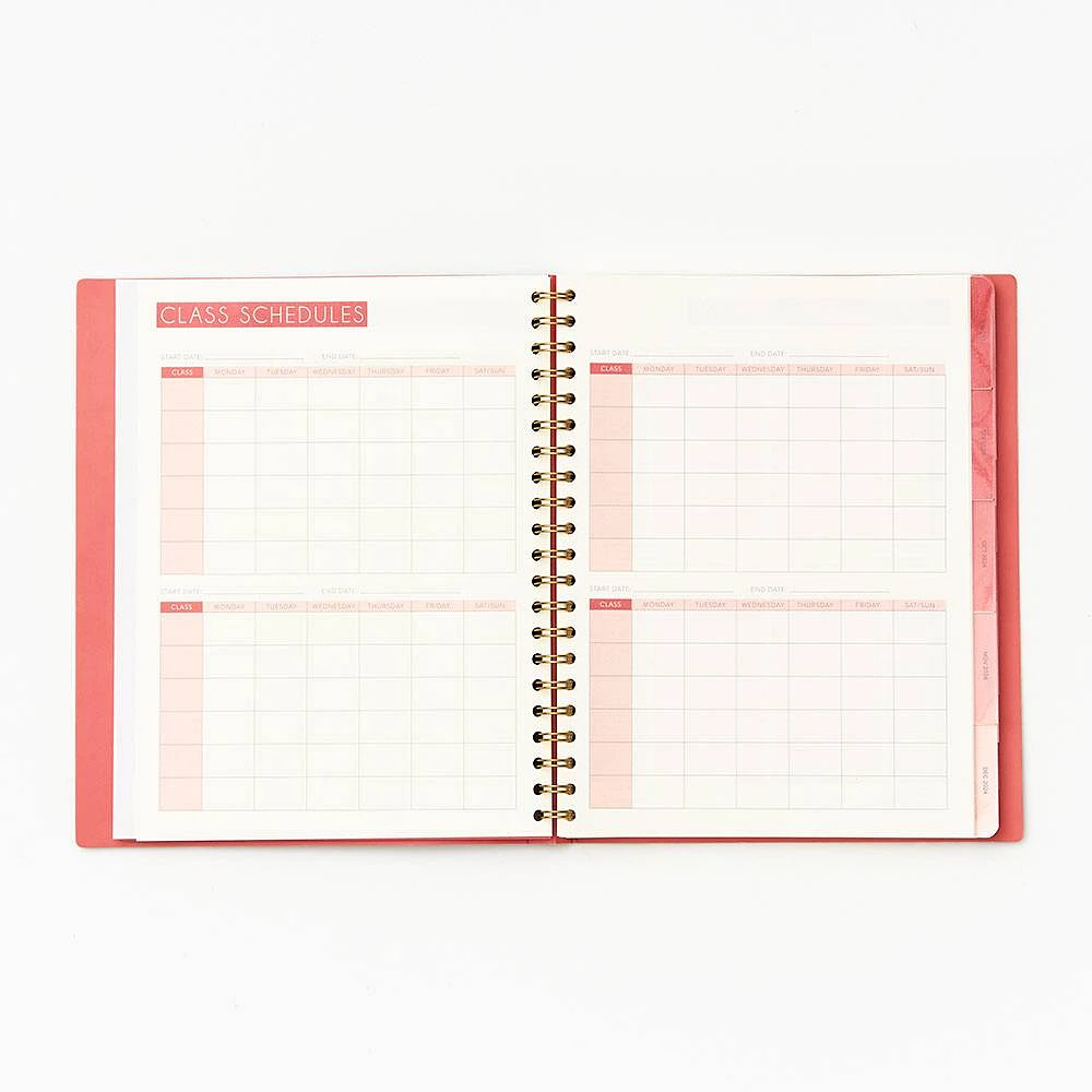 2024-2025 Paper Source Student Teacher Weekly Planner