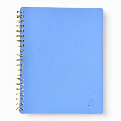 Periwinkle Paper Wasp Spiral Journal