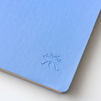 Periwinkle Paper Wasp Spiral Journal