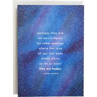 Stars Sympathy Card