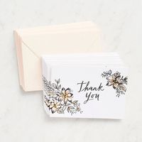 Floral Thank You Card Set