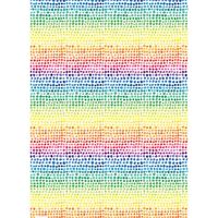 Watercolor Rainbow Dot Wrapping Paper