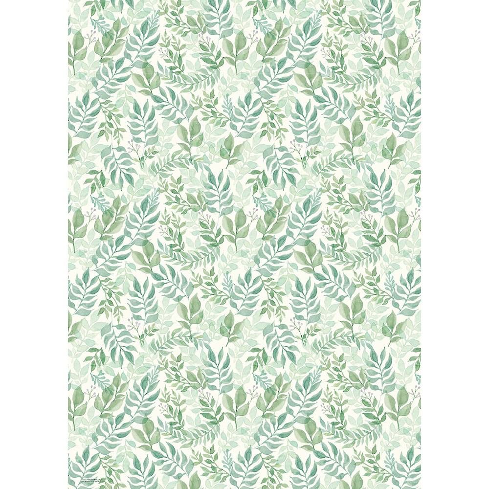 Watercolor Garden Wrapping Paper