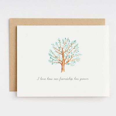 Friendship Tree Greeting Card