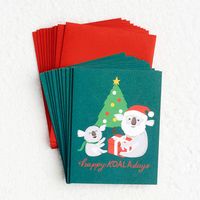 Happy Koala-days Holiday Card Set