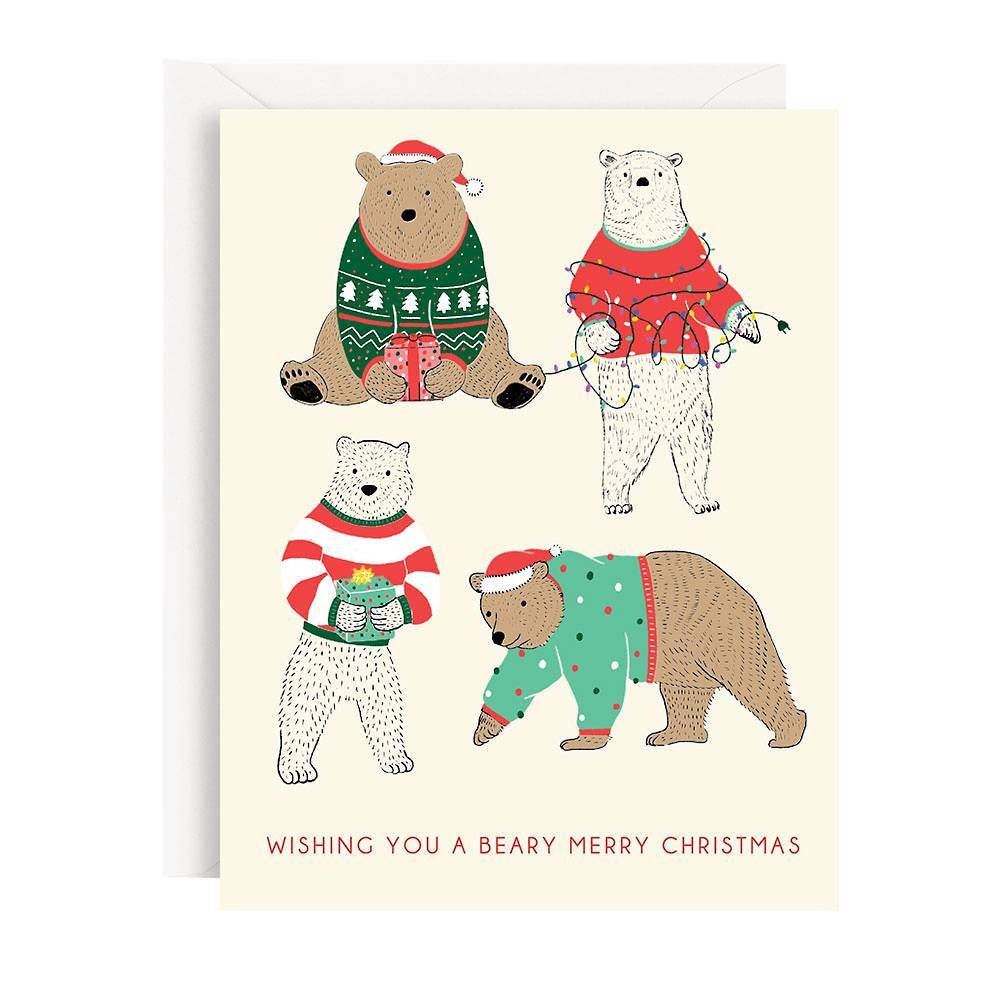 Christmas Bears Card