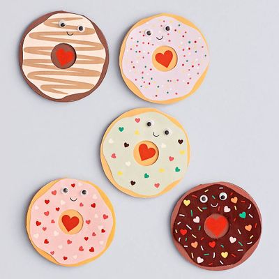 Donut Valentine Card Kit