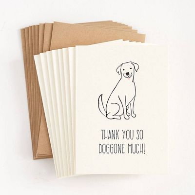 Doggone Thank You Card Set