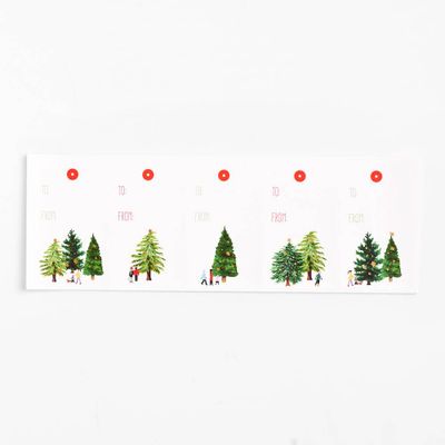 Christmas Tree Farm Labels