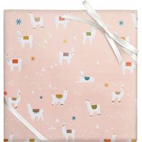 Lil' Llama Stone Wrapping Paper