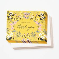 Primrose Heartfelt Thank You Card Set