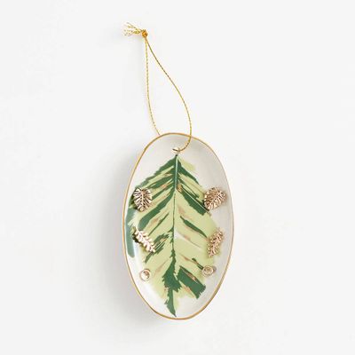 Leaf Earring Trinket Dish