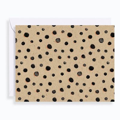 Watercolor Dots Stationery Set