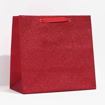 Red Glitter Large Gift Bag