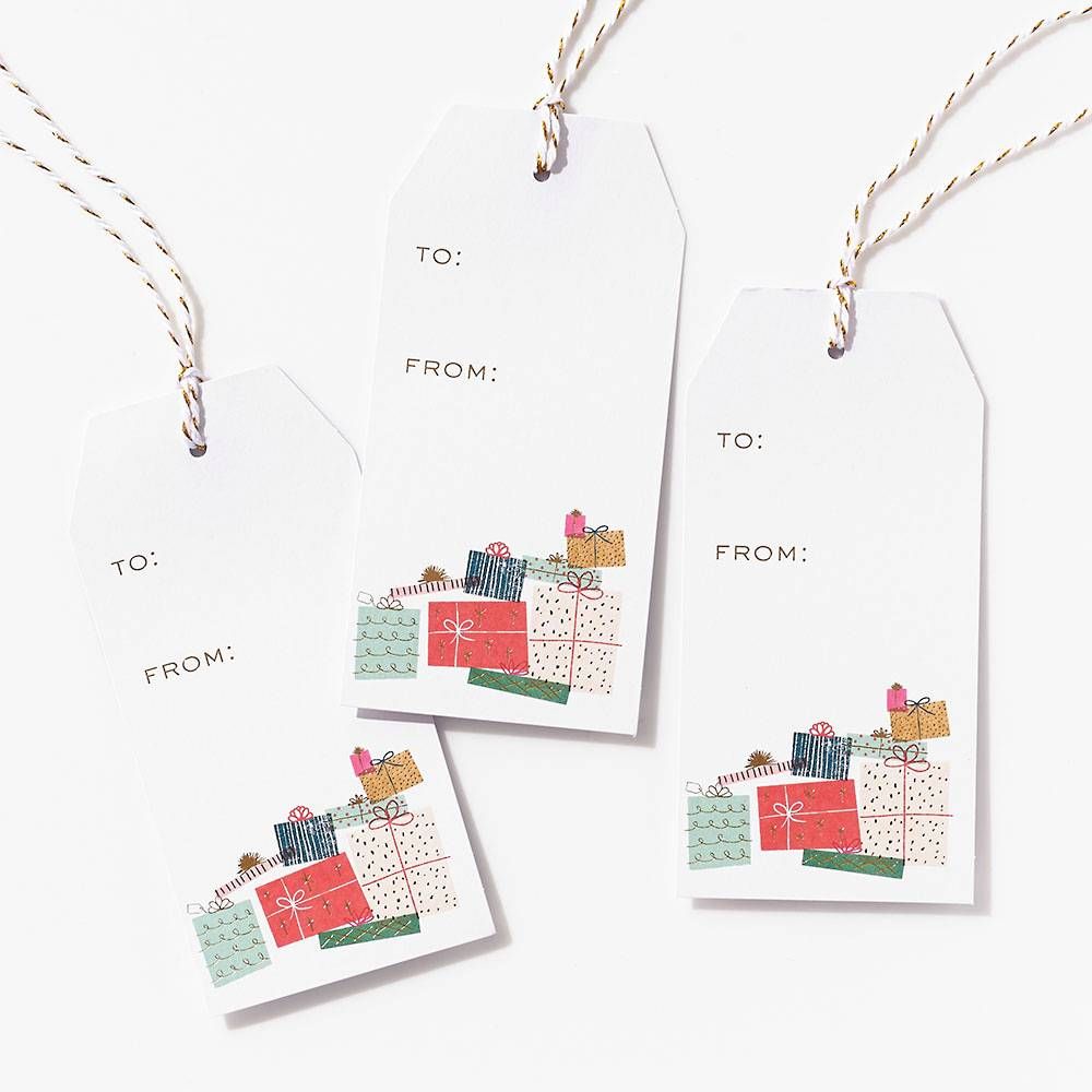 Christmas Presents Hang Tags