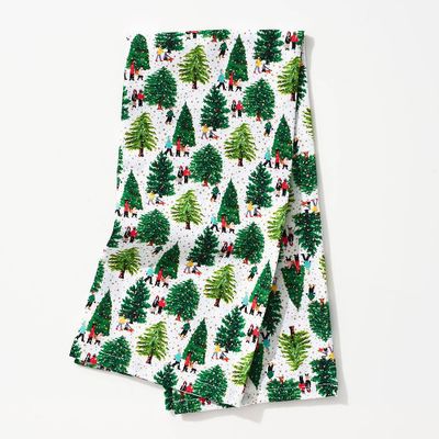 Christmas Tree Farm Tea Towel