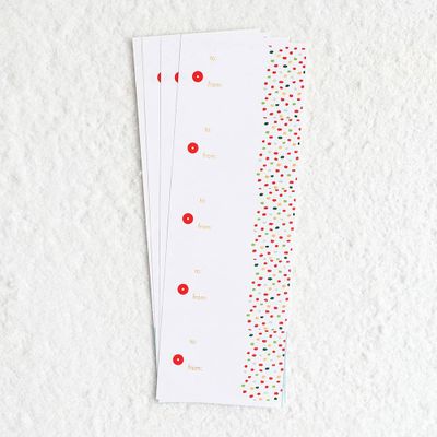 Confetti Flurry Gift Tags