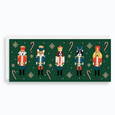 Nutcracker Dogs Holiday Card