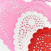 Valentine Heart Doilies