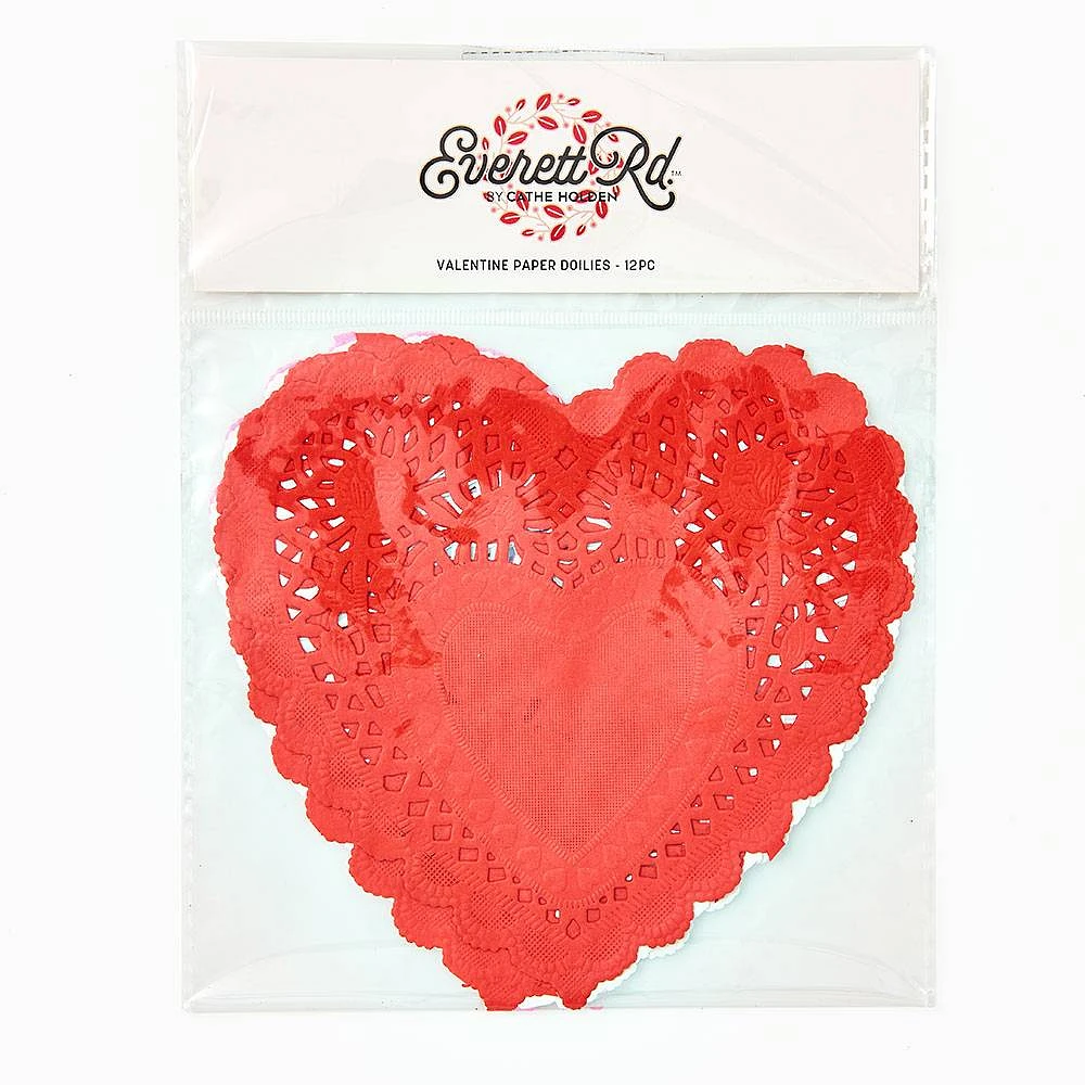 Valentine Heart Doilies