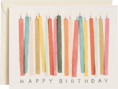 Candles Birthday Stationery Set