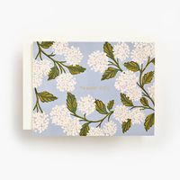 Hydrangeas Thank You Card