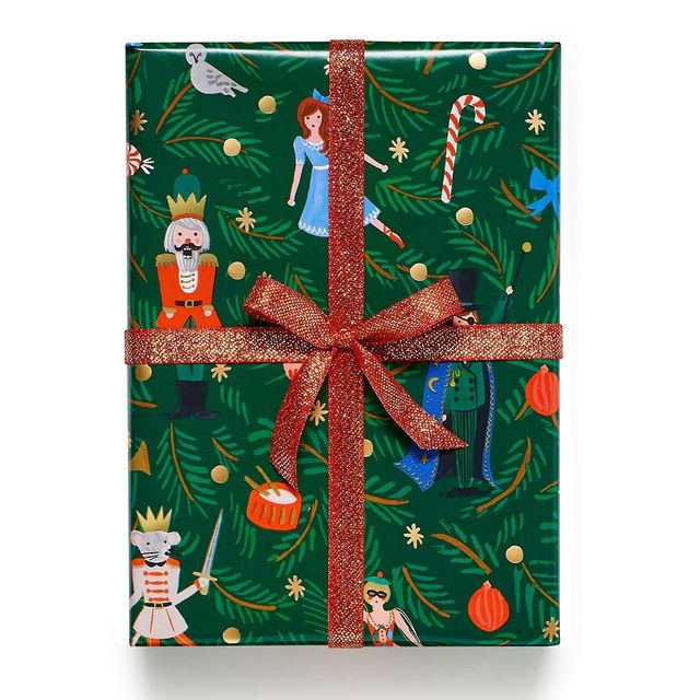 Paper Source Gingerbread Critters Wrapping Paper