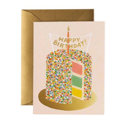 Layer Cake Birthday Card