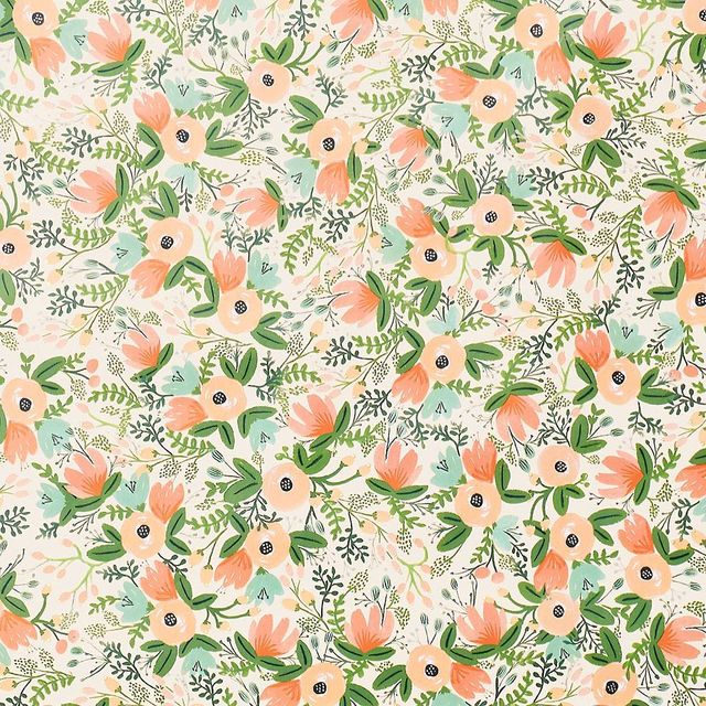 Paper Source Spring Floral Wrapping Paper