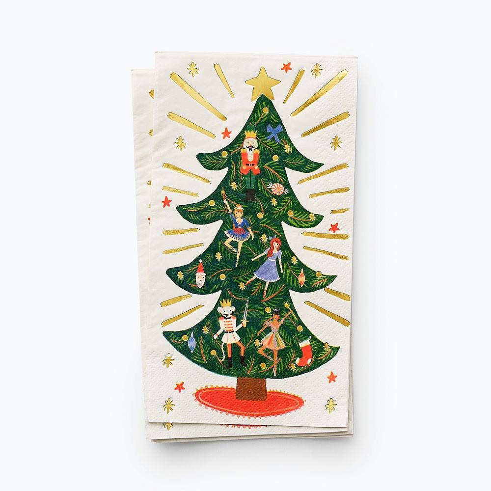 Nutcracker Tree Guest Napkins