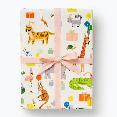 Party Animals Wrapping Paper