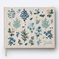 Embroidered Wildwood Guestbook