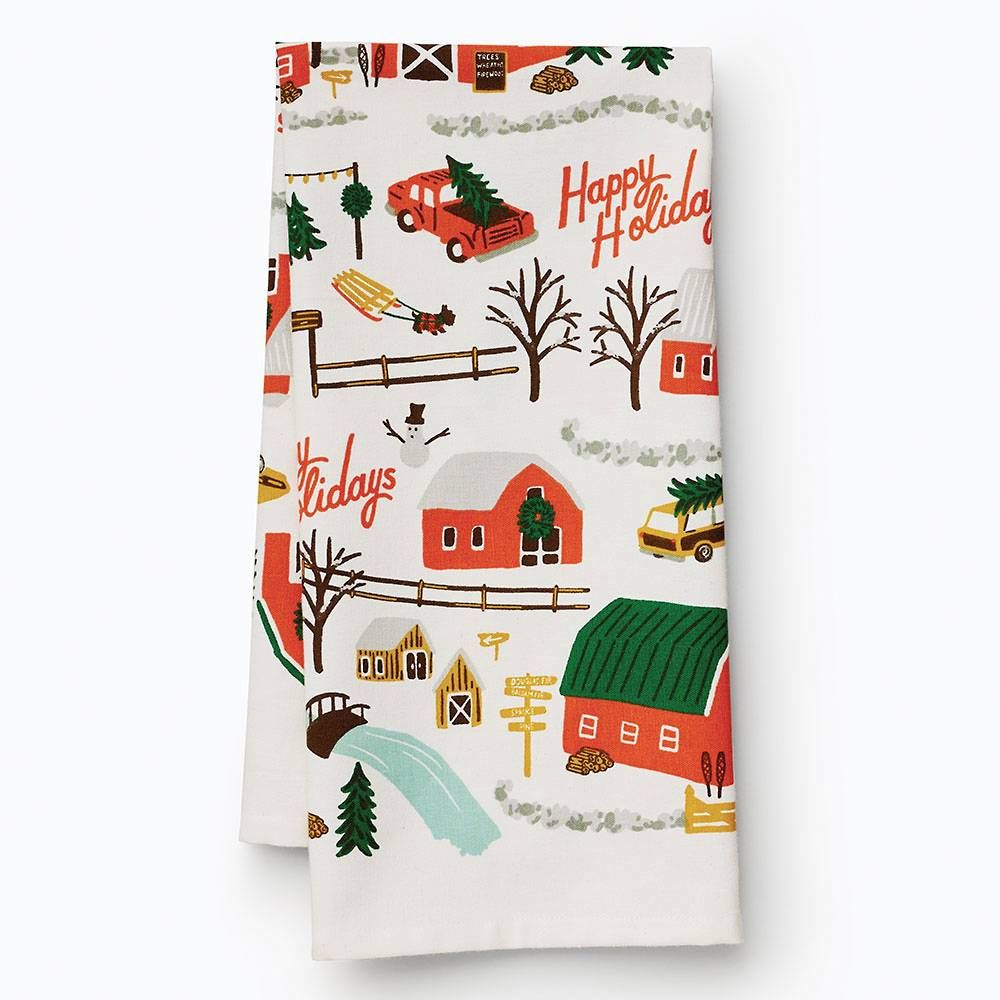 Christmas Tree Tea Towel