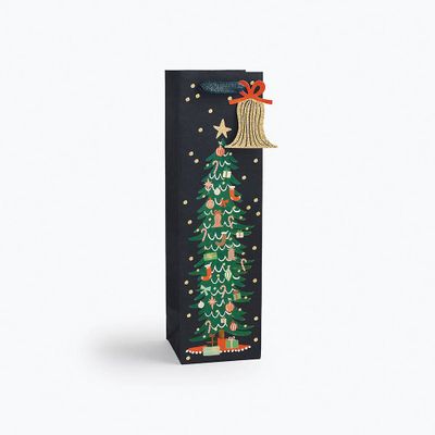 Christmas Tree Wine Bag