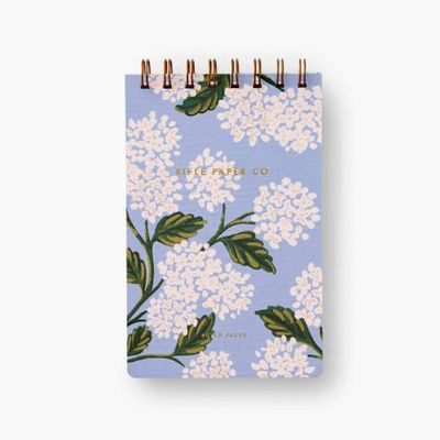 Hydrangea Spiral Notepad