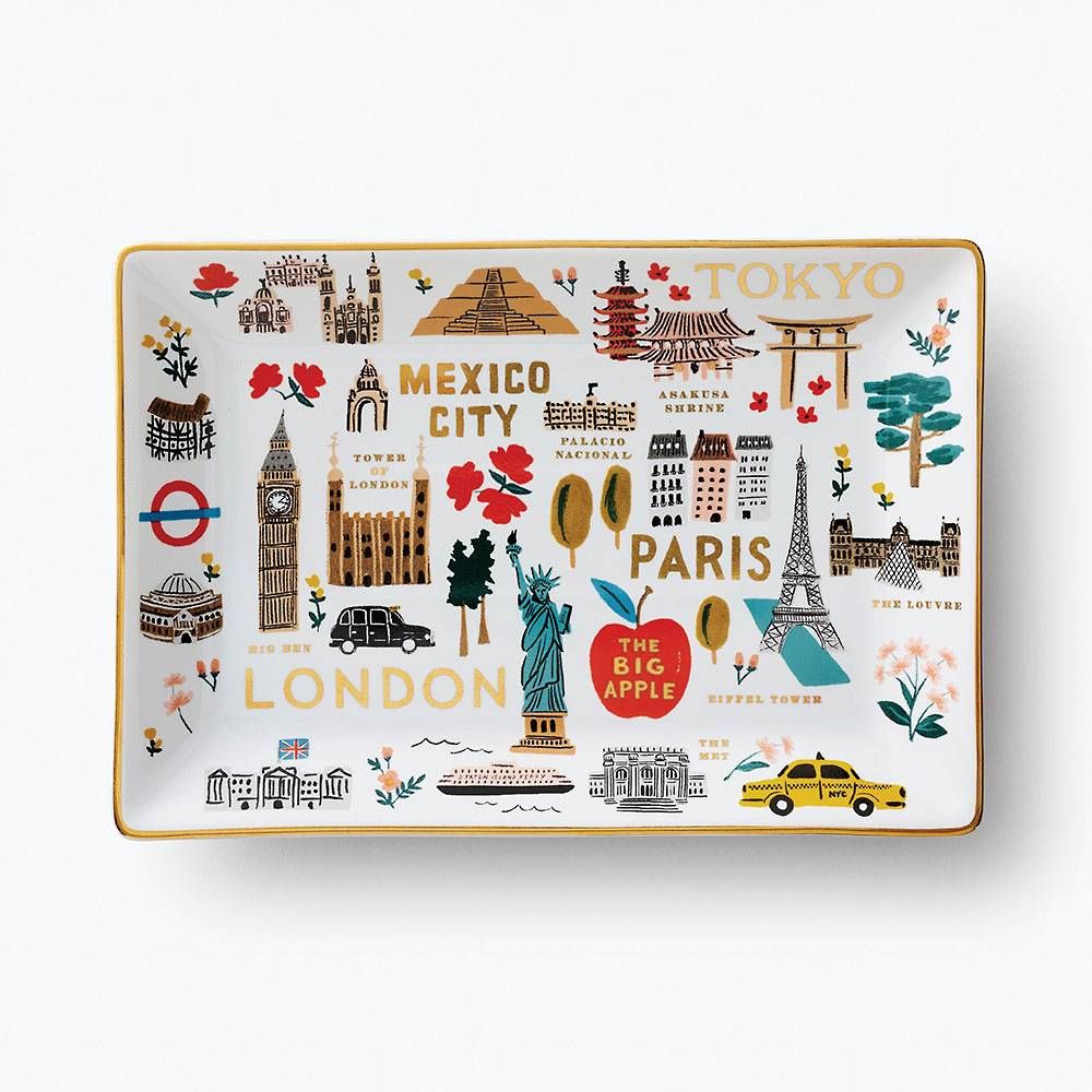 Bon Voyage Catchall Tray