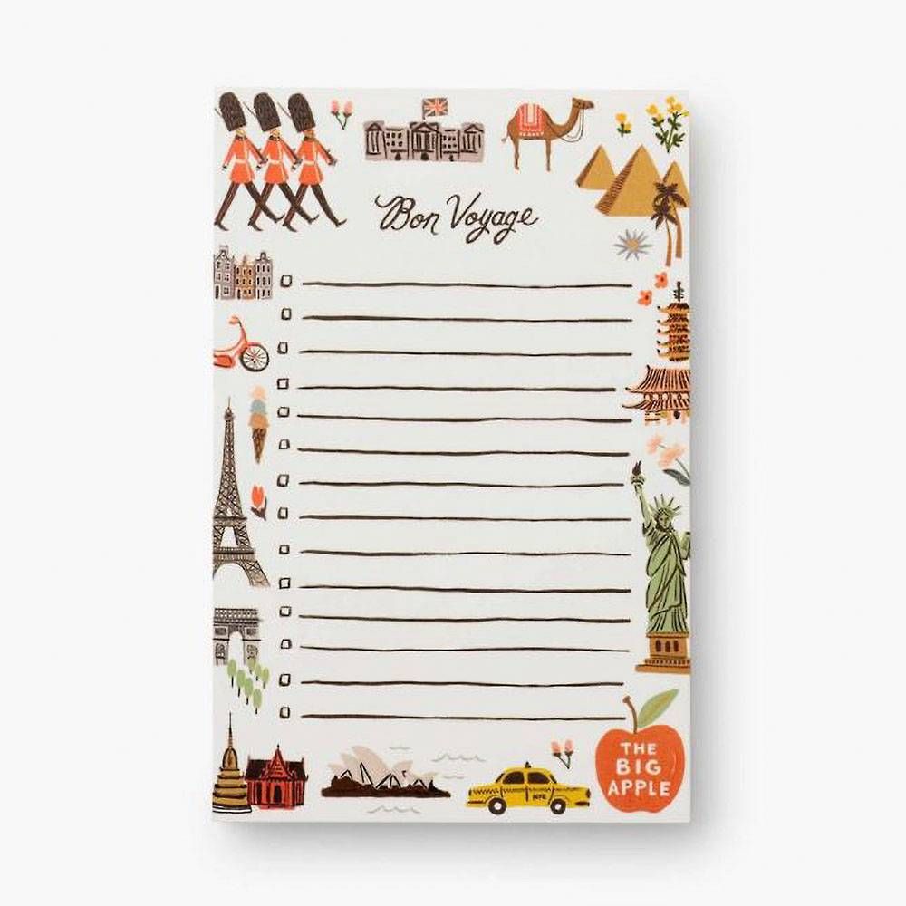 Bon Voyage Notepad