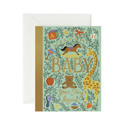 Storybook Baby Card