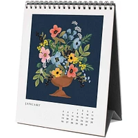 2025 Flower Studies Desk Calendar