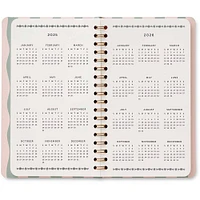 2025 Roses 12-Month Spiral Pocket Planner