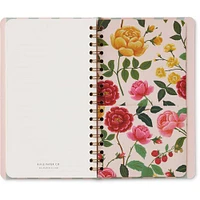 2025 Roses 12-Month Spiral Pocket Planner