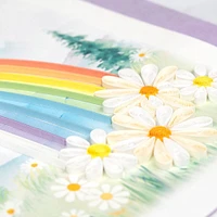 Quilling Rainbow Card