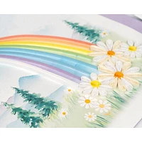 Quilling Rainbow Card