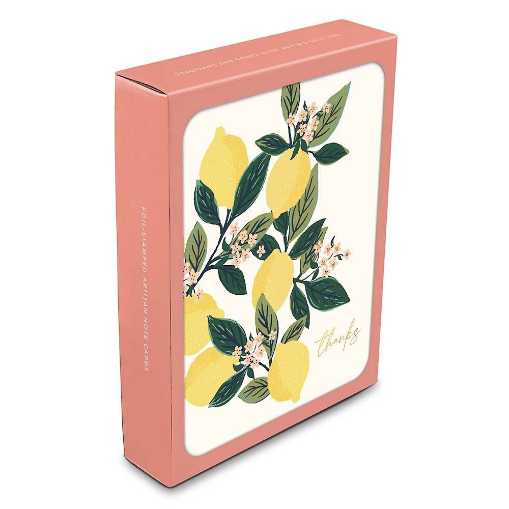 Lemon Tree Thank You Card Set