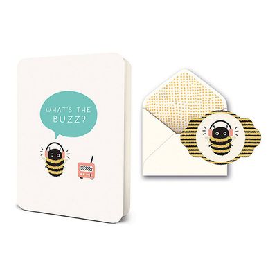 What's The Buzz Greeting Card