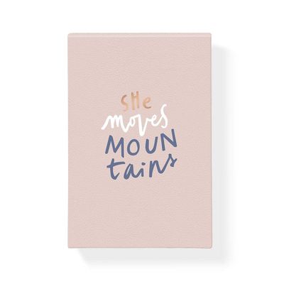 She Moves Mountains Notepad