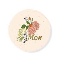 Mom Floral Trinket Dish