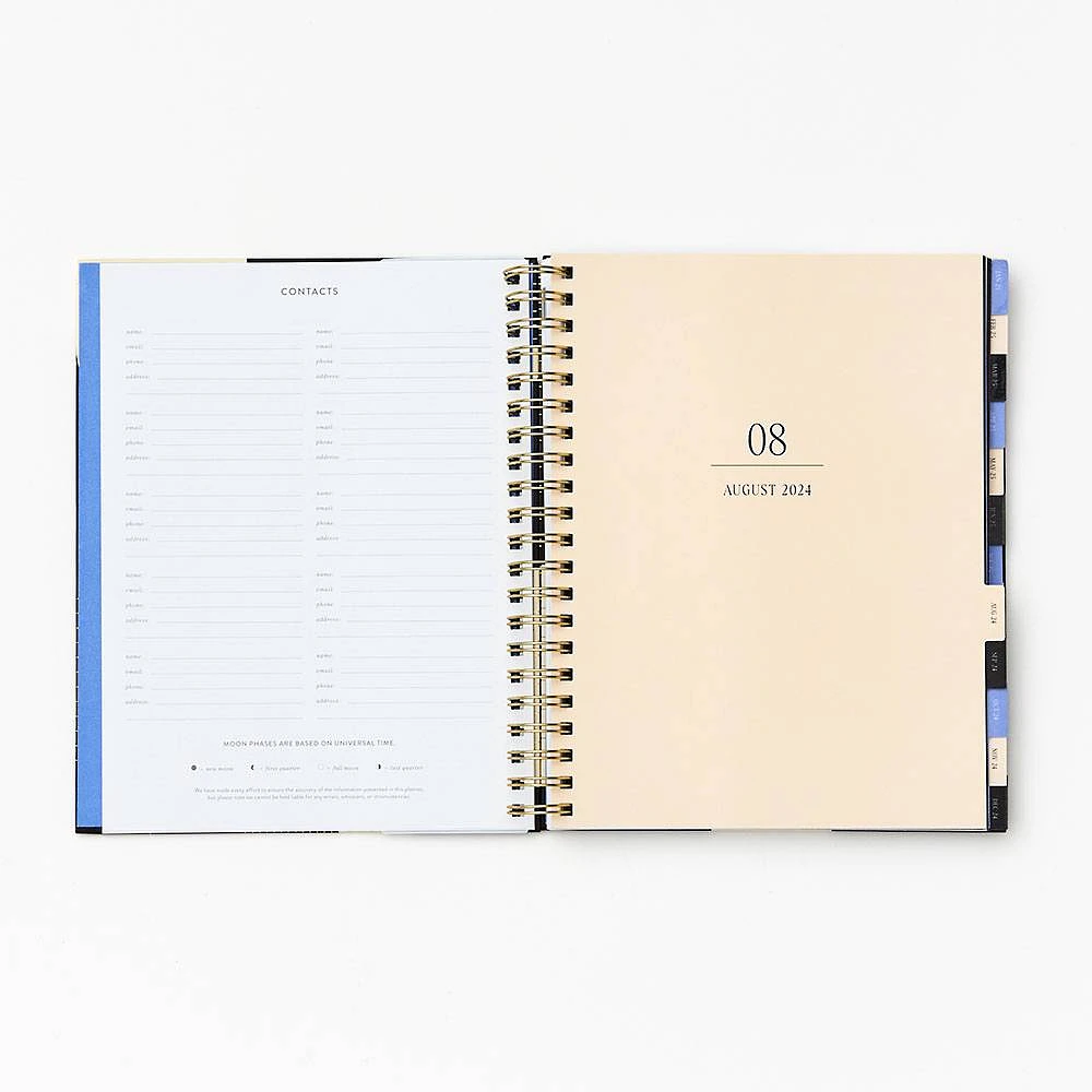 2024-2025 Paper Source Modern Deco Arches Work/Life Balance Weekly Planner
